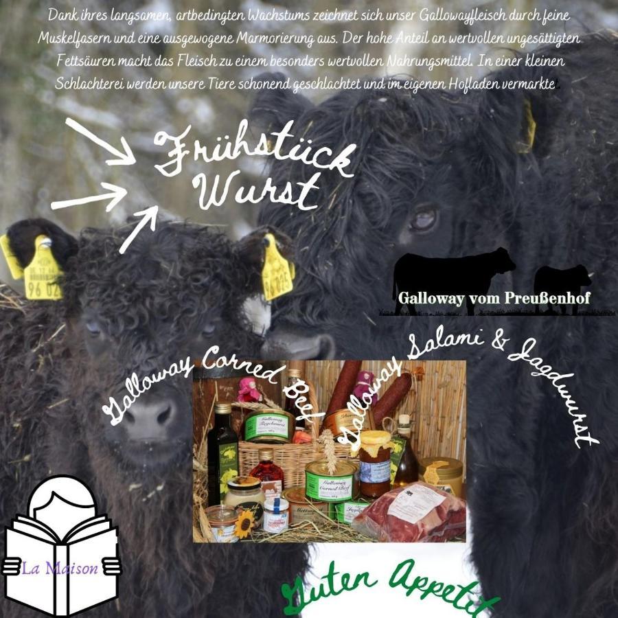 La Maison Pritzwalk - Bett & Bike Eksteriør bilde