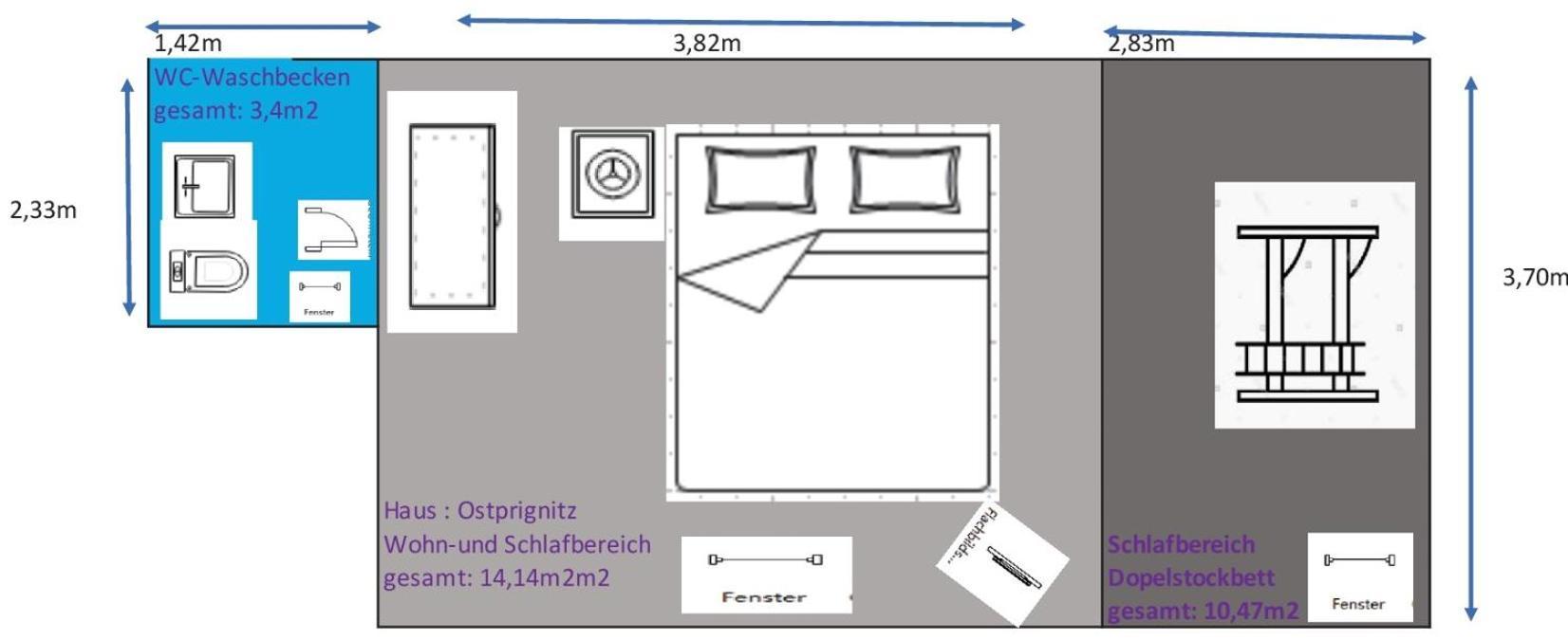 La Maison Pritzwalk - Bett & Bike Rom bilde